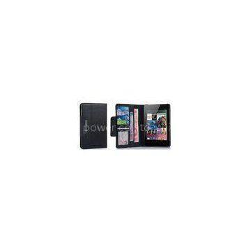 Wallet Design Google Nexus 7 Tablet PC Leather Case with Card / Money Slot