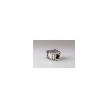 Female Modular RJ45 Ethernet Connectors With USB Female  Connector  With  Led