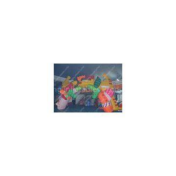Outdoor 210D Oxford Cloth Events Inflatable Arch Door With Festive Color