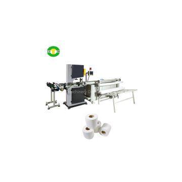 Automatic Toilet Paper Tissue Log Band Saw Cutting Machine
