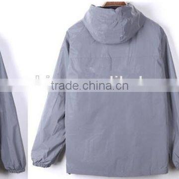 2016 Hooded Nylon Lightweight Foldable Windbreaker
