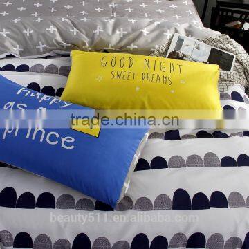 2017 Fashion Luxury Wholesale 3d Bedding Set 3cm Satin Stripe Hotel Bedding Set 100% Cotton Bed Sheet BS283 photo-5