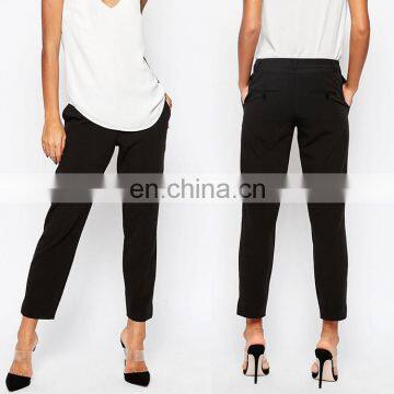 Latest fashion design new style ladies capri trousers