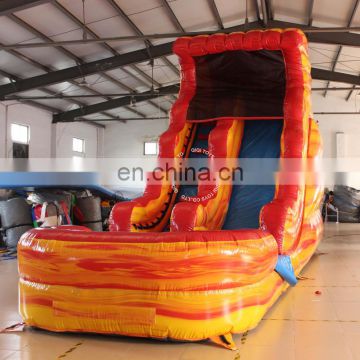 castle bouncy inflatable slide with buffer zone