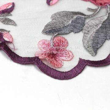 Factory Direct Blossom Embroidered Bridal Tulle Lace Fabric for Dress photo-3