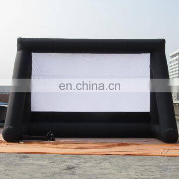 Drive-in cinema large inflatable movie screen