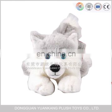 30cm Lying animal dog husky stuffed soft plush toy