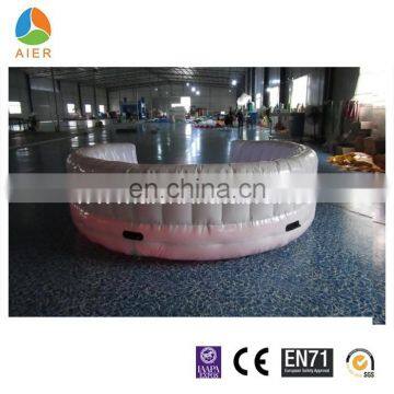 Inflatable Round Sofa With LED Light, Colorful Led Light Inflatable Sofa Bed, Led Inflatable Party Sofa photo-5