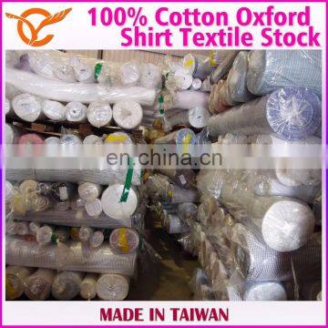 Taiwan Popular Grid Oxford Textile Stock