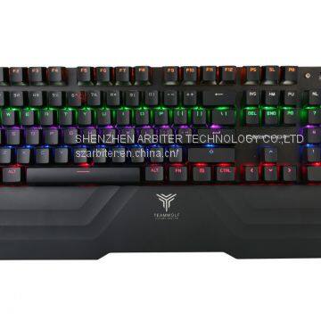 TEAMWOLF 2.4G Bluetooth mechanical gaming keyboard X20