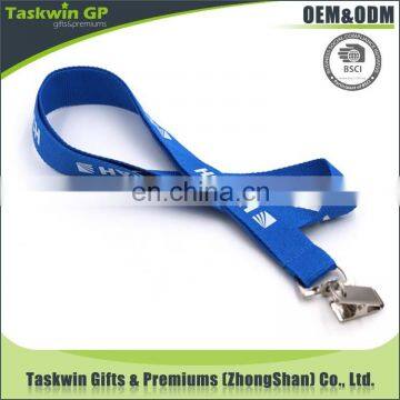 New Arrival Custom Cheap Printed Polyester Blue Lanyards no Minimum Order photo-6