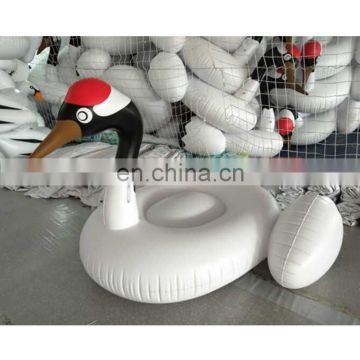 Giant Red-crowned cranes Inflatable float Ride-On Pool Toy