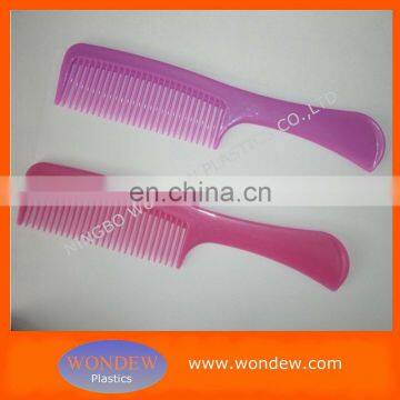 Hair comb with handle for home use