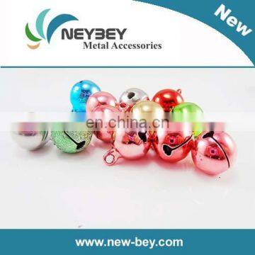 Fashion colored small metal jingle bells for holiday decoration BB302