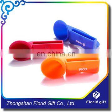 2017 Silicon Sound Cell Phone Amplifier Speaker For Mobile Phone photo-3