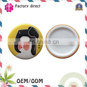 China Supplier Wholesale Custom Fancy Blank Tin Metal Pin Badge photo-2