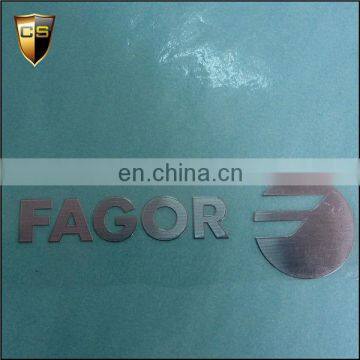 Parallel Lines of Electronic Products Metal Label
