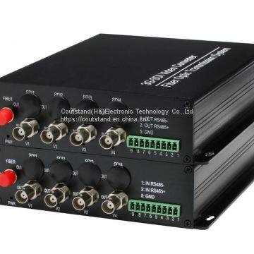 4Ch 3G SDI Video to Fiber Converter photo-4