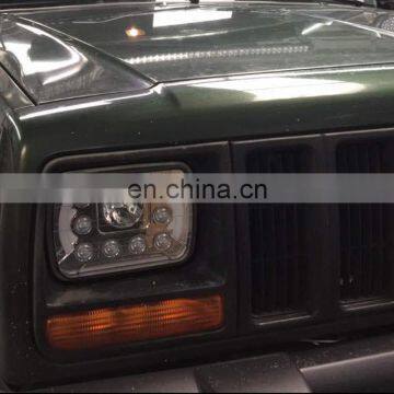 China Manufacturer 12v 55watt 5*7" Led Headlight for Truck Heavy Duty