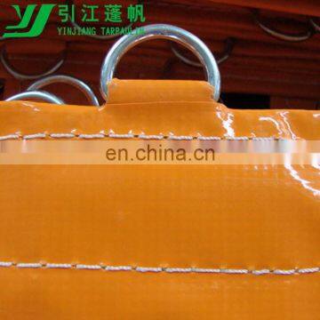 10M X 12M 680g/m2 Orange/Black D-tarpaulin