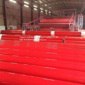 Painted Pipe Hermal Insulation Pipe Factory
