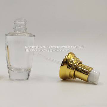 30ml Glass Bottle With Lotion Pump for Skin Care Pproducts photo-2