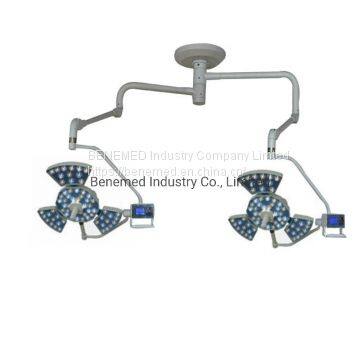 Ceiling Mounted Hospital LED Surgical Lamp Double Dome V4+4 photo-2