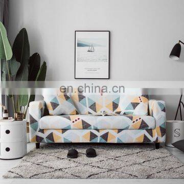 Soft High Stretch Polyester Elastic Slipcover Fitted Recliner Machine Washable Sofa Covers photo-4