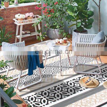 High Quality Outdoor Woven Mat Patio Mat Plastic Carpet Mats photo-4