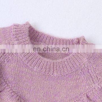 RTS Ruffle Pullover Knit Sweaters Baby Girls' Sweaters photo-4