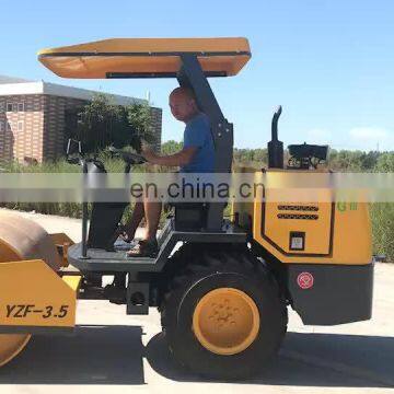 3 ton single drum vibratory road roller for sale