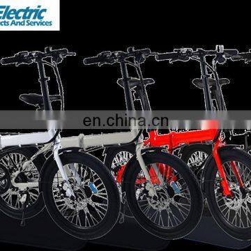 BEBHM20BM 20 Inch 36V Foldable Electric Bicycle With LCD Display, Portable Hidden Lithium Battery Electric Bike