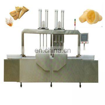 full automatic Ice cream waffle coffee cup cone maker machine