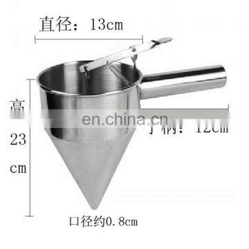 Commercial Use Snack Cooking Equipment Waffle Dispenser Stainless Steel Funnel For Kitchen