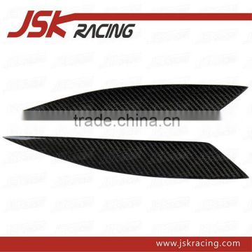 2003-2009 CARBON FIBER FRONT EYELIDS EYEBROWS FOR MAZDA RX8 (JSK180201)