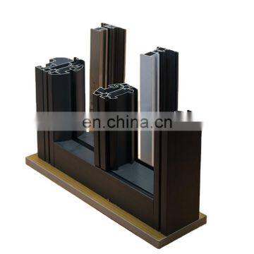Custom Aluminium Extrusion Aluminum Extruded Profile For Slide Folding Doors And Windows Frame