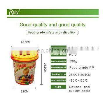 10L PP/food Grade Custom Logo Plastic Round Bucket photo-5