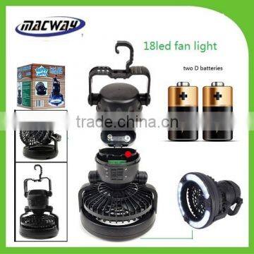 18 LED Camping Lantern ceiling fan light