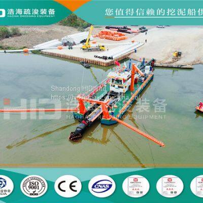 HID Amphibious Dredger with Rexroth Cutter Suction Mud Pump