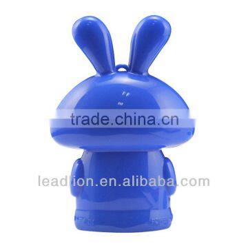 Plastic Case Lovely Rabbit ED817 Portable Power Bank External 2600mAh Mobile USB Battery Travel Charger for Cell Phone photo-3