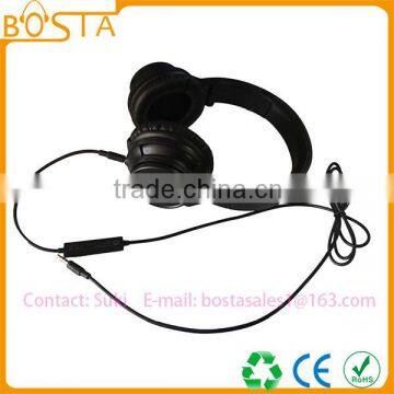 High end style best quality fancy earcups professional stereo noise isolation headphone