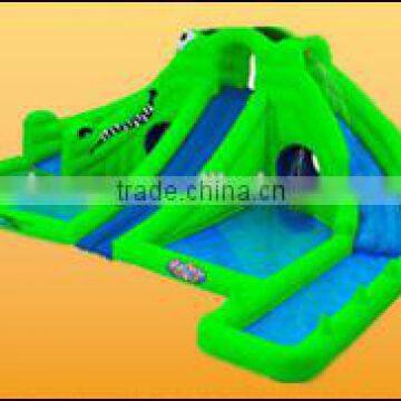 High Quality Custom Cheap Inflatable Water Park and Water Slide with Swimming Pool