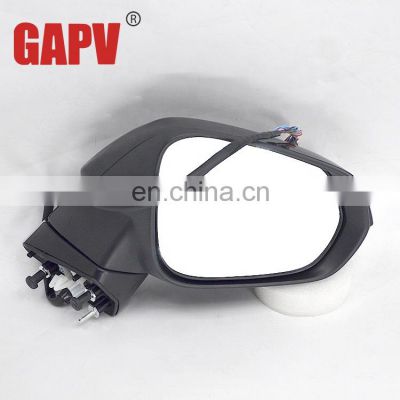 GAPV factory price side mirror 12wries black electric for toyota lexus rx350 rx450 87910-48720 2016years