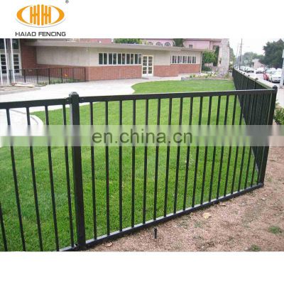 removable dog proof wrought iron fence, price per meter iron fence