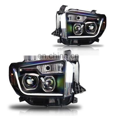 auto car head light head lamp for Toyota Tundra 2014-up