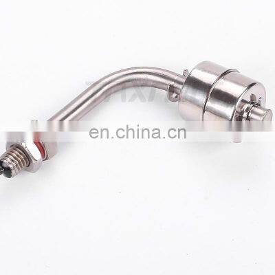 304 White Stainless Steel Float Switch L Type Liquid Water Level Sensor Switch Internal Float Switch 120 Degree photo-3