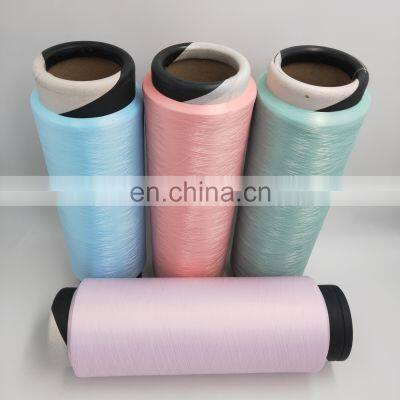 Professional Supplier Colorful Polyester Yarn 150 Dty Polyester Dty Yarn Polyester 150/48