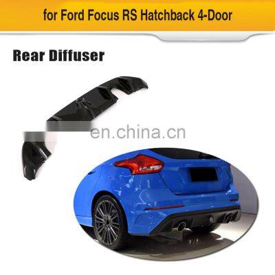 carbon fiber rear diffuser for Ford Focus RS Hatchback 4-Door 2016-2018