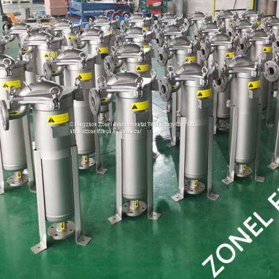 SS Bag Filter Housing – Single Bag Top Entrance