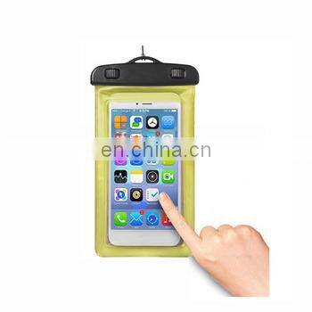 Wholesale Touch Friendly Waterproof Dry Bag for All Mobile Phones